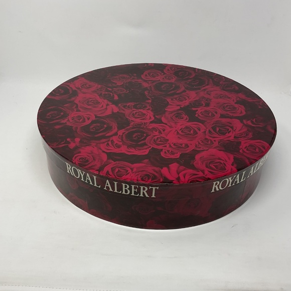 Royal Albert Old Country Roses Chip & Dip Platter (new old Stock never used) - Picture 9 of 9